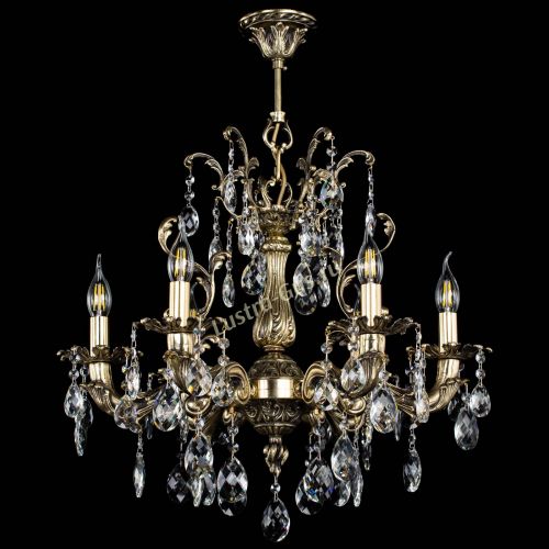 Люстра бронзовая Селена №6 баден в Ижевске Гусь Хрустальный