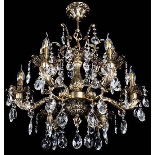 Люстра бронзовая Селена №6 баден в Ижевске Гусь Хрустальный