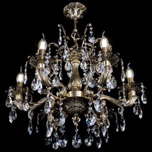 Люстра бронзовая Селена №6 лучик в Ижевске Гусь Хрустальный