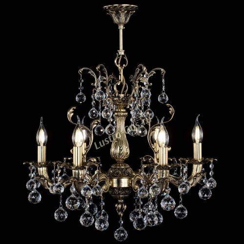 Люстра бронзовая Селена №6 шар в Ижевске Гусь Хрустальный