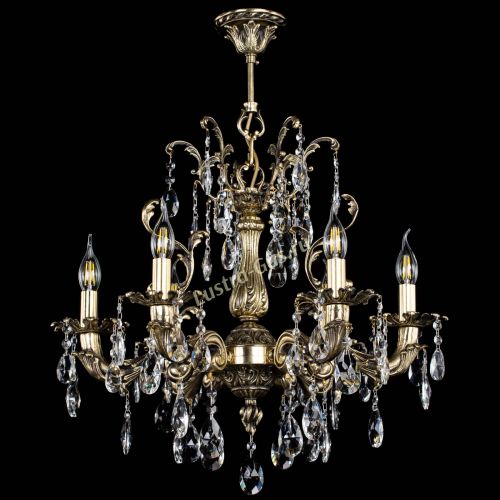 Люстра бронзовая Селена №6 журавлик в Ижевске Гусь Хрустальный