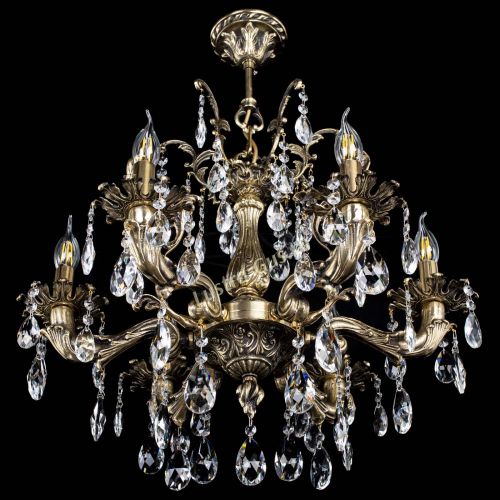 Люстра бронзовая Селена №6 журавлик в Ижевске Гусь Хрустальный