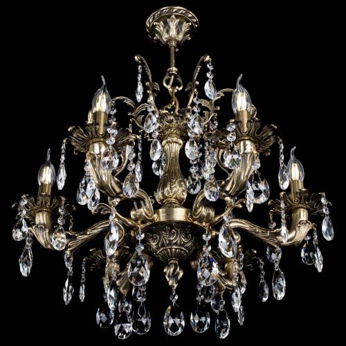 Люстра бронзовая Селена №6 журавлик в Ижевске Гусь Хрустальный