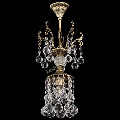 Люстра бронзовая София №1/2 шар в Ижевске Гусь Хрустальный