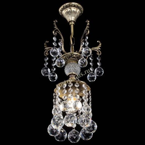 Люстра бронзовая София №1/2 шар в Ижевске Гусь Хрустальный