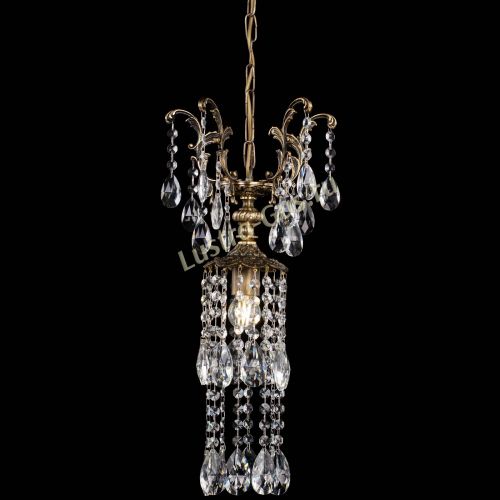 Люстра бронзовая София №3 журавлик в Ижевске Гусь Хрустальный