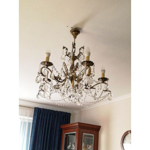 Бронзовая люстра Валери №5 баден в Ижевске Гусь Хрустальный