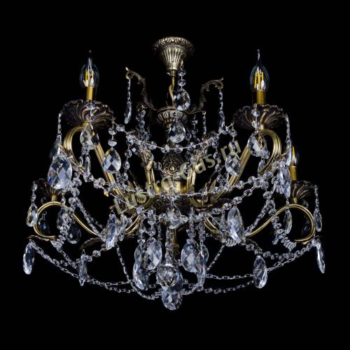 Бронзовая люстра Валери №5 баден в Ижевске Гусь Хрустальный