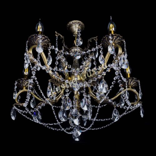 Бронзовая люстра Валери №5 лучик в Ижевске Гусь Хрустальный