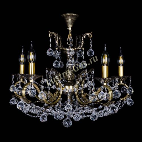 Бронзовая люстра Валери №5 шар в Ижевске Бронзовая люстра Валери №5 шар в Ижевске