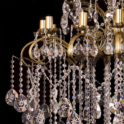 Люстра бронзовая Афина №2 в Ижевске Гусь Хрустальный