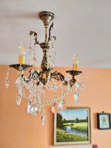 Люстра бронзовая Мелания №3 в Ижевске отзыв и фото покупателя