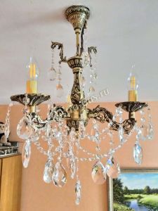 Люстра бронзовая Мелания №3 в Ижевске отзыв и фото покупателя