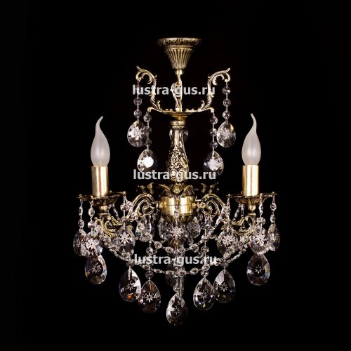 Люстра бронзовая Мелания №3 в Ижевске Гусь Хрустальный