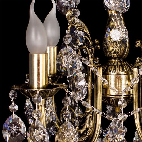 Люстра бронзовая Мелания №4 в Ижевске Гусь Хрустальный