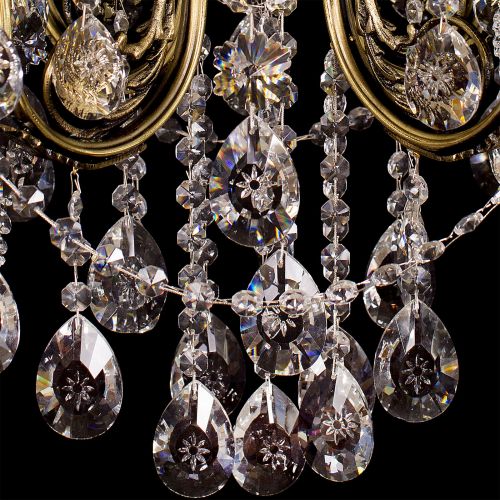 Люстра бронзовая Мелания №4 в Ижевске Гусь Хрустальный