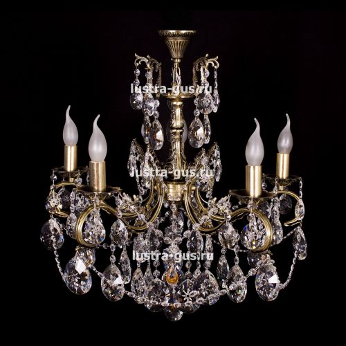 Люстра бронзовая Мелания №5 в Ижевске Гусь Хрустальный