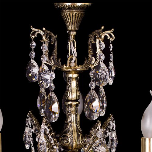 Люстра бронзовая Мелания №5 в Ижевске Гусь Хрустальный