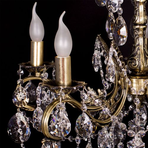 Люстра бронзовая Мелания №5 в Ижевске Гусь Хрустальный