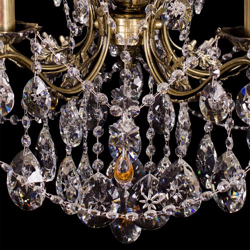 Люстра бронзовая Мелания №5 в Ижевске Гусь Хрустальный