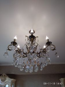 Люстра бронзовая Мелания №6/2 в Ижевске отзыв и фото покупателя