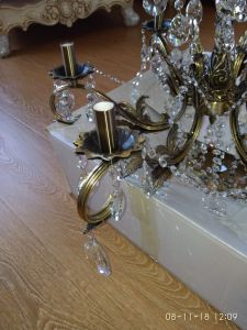 Люстра бронзовая Мелания №6/2 в Ижевске отзыв и фото покупателя