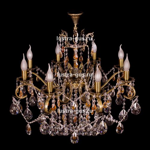 Люстра бронзовая Мелания №8/2 в Ижевске Люстра бронзовая Мелания №8/2 в Ижевске