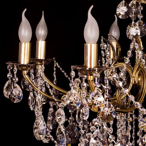 Люстра бронзовая Мелания №8 в Ижевске Гусь Хрустальный