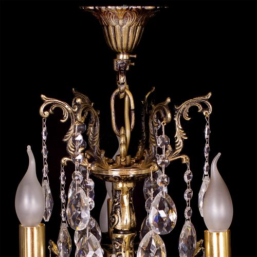 Люстра бронзовая Мелания №9 в Ижевске Гусь Хрустальный