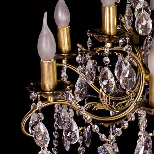 Люстра бронзовая Мелания №9 в Ижевске Гусь Хрустальный