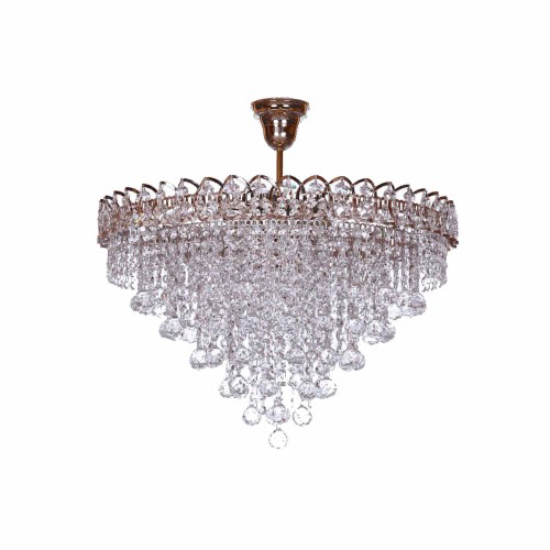 Люстра Капель Лепесток Шар  30мм с подвесом в Ижевске Гусь Хрустальный