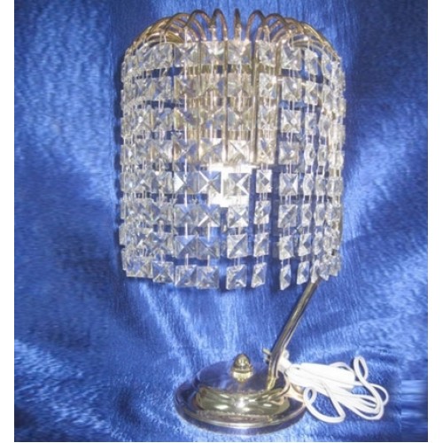 Лампа Настольная Каскад Кубик в Ижевске Гусь Хрустальный