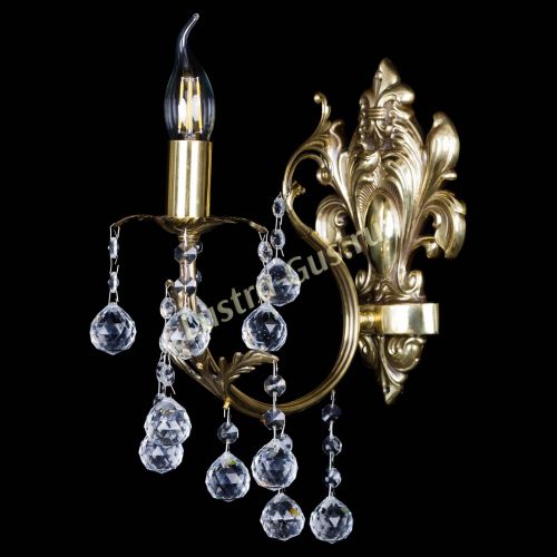 Бра Бэлла №1 латунь Шар в Ижевске Гусь Хрустальный