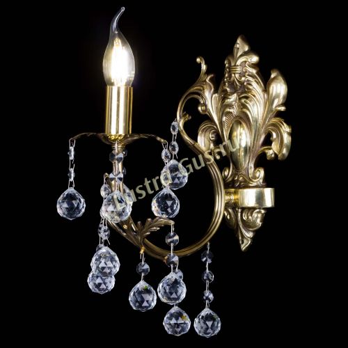 Бра Бэлла №1 латунь Шар в Ижевске Гусь Хрустальный