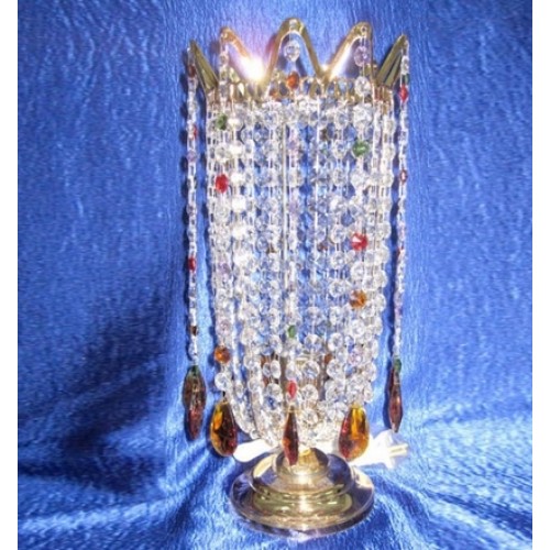 Лампа настольная Элит Меланж журавль в Ижевске Гусь Хрустальный