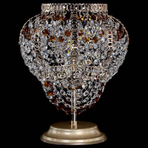 Настольная лампа Альфа №1 чайная в Ижевске Гусь Хрустальный