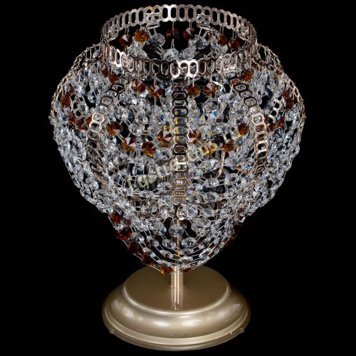 Настольная лампа Альфа №1 чайная в Ижевске Гусь Хрустальный