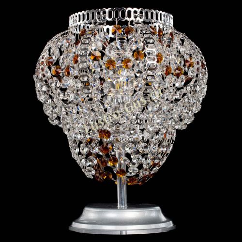 Настольная лампа Альфа №1 чайная в Ижевске Гусь Хрустальный