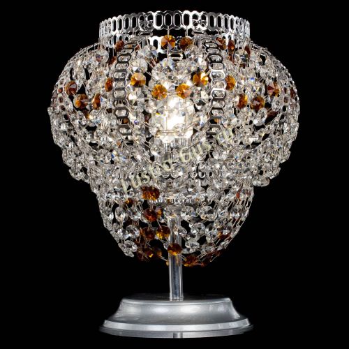 Настольная лампа Альфа №1 чайная в Ижевске Гусь Хрустальный