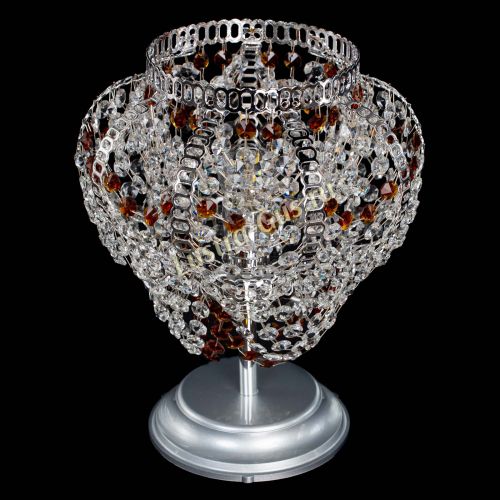 Настольная лампа Альфа №1 чайная в Ижевске Гусь Хрустальный