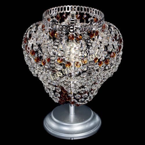 Настольная лампа Альфа №1 чайная в Ижевске Гусь Хрустальный