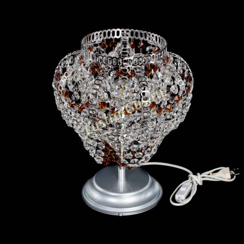 Настольная лампа Альфа №1 чайная в Ижевске Гусь Хрустальный