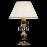 Бронзовая настольная лампа Антик №1 Баден с абажуром в Ижевске Бронзовая настольная лампа Антик №1 Баден с абажуром в Ижевске