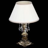 Бронзовая настольная лампа Антик №1 Лучик с абажуром в Ижевске Бронзовая настольная лампа Антик №1 Лучик с абажуром в Ижевске