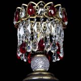 Настольная лампа Астра №1 под бронзу Красная в Ижевске