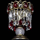 Настольная лампа Астра №1 под бронзу Красная в Ижевске