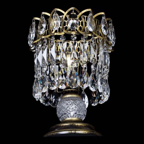 Настольная лампа Астра №1 под бронзу в Ижевске Гусь Хрустальный