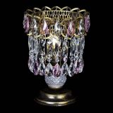 Настольная лампа Астра №1 под бронзу Розовая в Ижевске