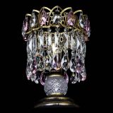 Настольная лампа Астра №1 под бронзу Розовая в Ижевске