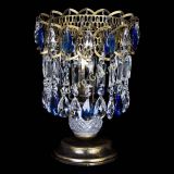 Настольная лампа Астра №1 под бронзу Синяя в Ижевске